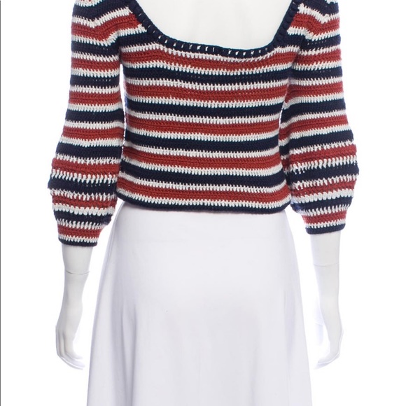 Apiece Apart Striped Linen - Blend Top - Picture 6 of 6